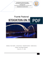 Informe Puente Peatonal Stockton On Tees