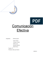 Informe Comunicación Efectiva T5