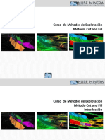 Clase Cut & Fill - Nube Minera (MEM) PDF