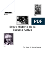 44386935 Garcia Solana Oscar Historia de La Escuela Activa