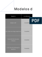 50 Modelos de Segmentação PDF
