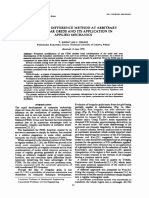The Finite Difference Method at Arbitrar PDF