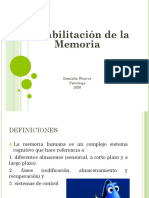 Rehabilitación Memoria 2020