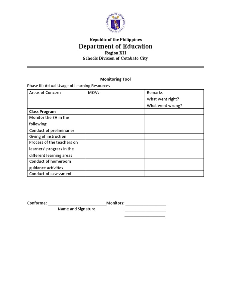 Monitoring Tool for Learning Resources | PDF