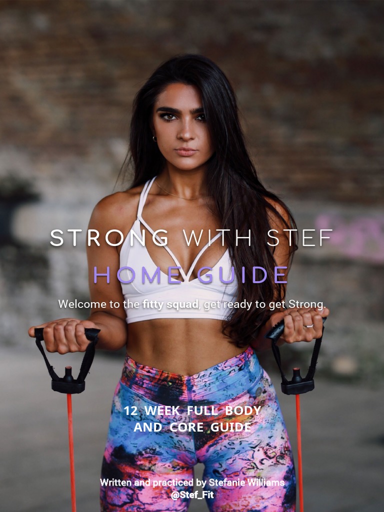 Stef Williams' 12-Week Fitness Guide | PDF | Weight Training | Food Energy