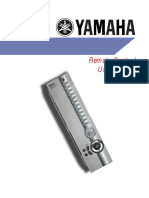 Yamaha RAV130 Remote