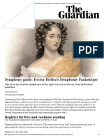 Symphony Guide: Hector Berlioz's Symphonie Fantastique: Register For Free and Continue Reading