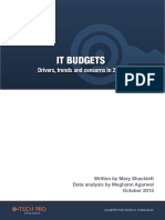 It Budgets: Drivers, Trends and Concerns in 2016