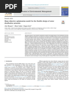 Many-Objective Optimization Model For The Flexible Design of Water Distribution Networks