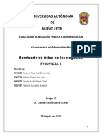 Evidencia 1 Seminario