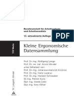 Kleine Ergonomische Datensammlung