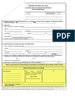 Cna-01-001 Solicitud de Servicio Descarga Aguas Residuales PDF