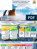 Percepatan Adaptasi Konstruksi, Rehabilitasi, Dan Pemeliharaan Infrastruktur Era New Normal Rev1 PDF