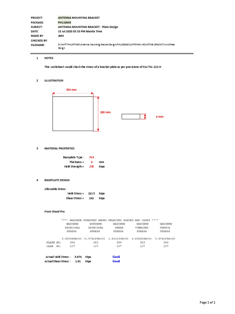 Amb Plate Design PDF | PDF | Technology & Engineering