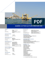 Damen Cutter Suction Dredger 450: General Deck Machinery