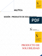 Q.A. - Clase 05 - Producto Solubilidad PDF