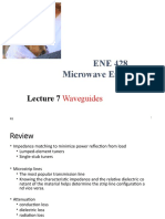 ENE 428 Microwave Engineering: Waveguides