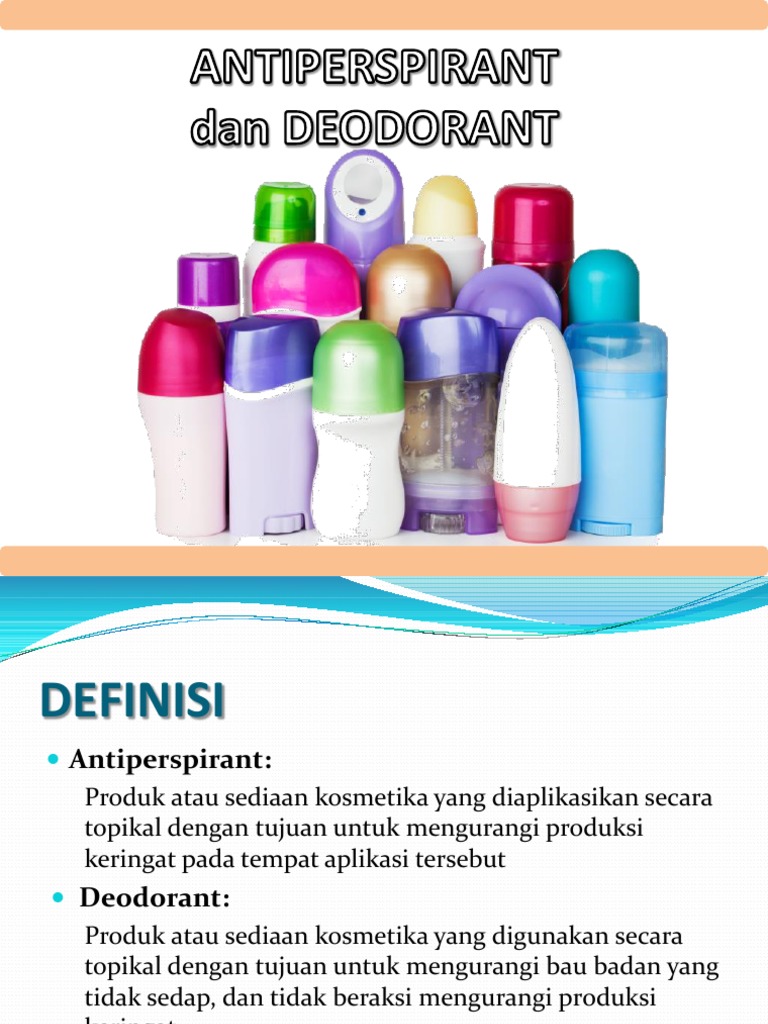 Antiperspirant Dan Deodorant PDF Endocrine System Glands