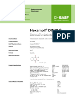 Hexamoll Dinch: Petrochemicals Plasticizers Technical Information