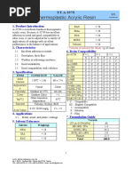 Thermoplastic Acrylic Resin: UT-A-357N