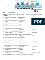 Soal IPA Kelas 1 SD Bab 5 Gerak Benda Dan Kunci Jawaban