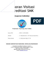 Cover Laporan Visitasi Akreditasi SMK