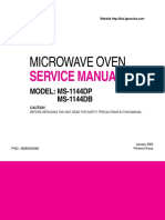 Microwave Oven: Service Manual