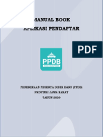 Buku Manual PPDB 2020 - Pendaftar - v1 PDF