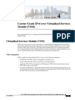 Carrier Grade Ipv6 Over Virtualized Services Module (VSM)