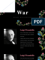 War by Luigi Pirandello