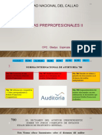 El dictamen del auditor sobre estados financieros y trabajos de auditoría especializados