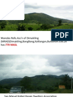 770 Masl: Manobo Refo - Ass'N of Dimakiling (Mrad) Dimakiling, Bangbang, Kalilangan, Bukidnon:336.26 Has