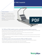 Welch Allyn TM55 and TM65 Treadmills: Specifications