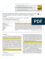 Pure ZnO and Composite ZnO-TiO2 Catalyst Plates