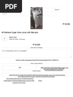 Sugar Cane Mini Mill PDF