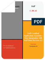 SAP Certified Application Associate - Data Integration With SAP Data Services 4.2