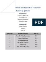 E-Marketing Practices and Prospects: A Case On The University of Dhaka