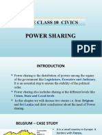 Cbse Class 10 Civics: Power Sharing