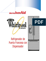 Refrigerador de Puerta Francesa con Dispensador de Hielo y Agua - Características y Funcionamiento