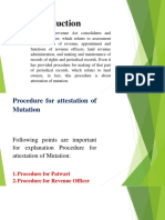 Ateestation For Mutation PDF