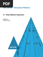 C1 - Water Methanol Separation