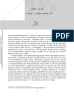 (Doi 10.1142 - 9789814602877 - 0013) Dyson, Freeman J - Birds and Frogs (Selected Papers of Freeman Dyson, 1990-2014) - JOHN ARCHIBALD WHEELER