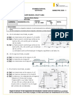 Parcial Estática 2020-1. Sábado 30 Mayo. Clase 8957. Upn Norte Los Olivos Nicho Muñoz