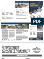 Sustainable Concrete Pavements: One Day National Workshop On