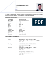 FREDDIE L. LARGA, Registered M.E.: Objectives