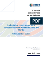 JL - Guasch Logistica Como Motor de Competitividad para America Latina y El Caribe