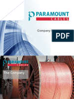 Company Presentation Highlights Paramount's Leadership in Indian Cable Industry