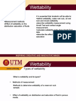 Chapter 6 Rock Wettability