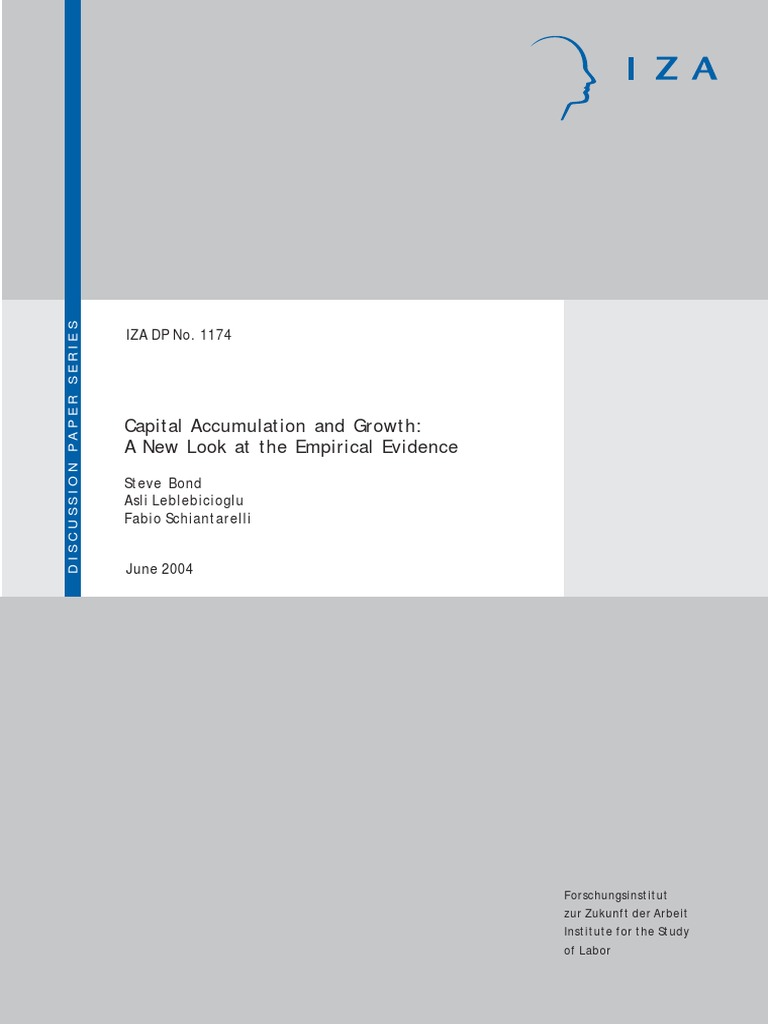 Capital Accumulation and Growth | PDF | Economic Growth | Correlation ...