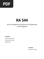 An Act To Regulate The Practice of Civil Engineering in The Philippines